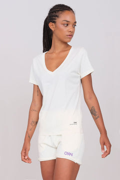 Women's Deep V-Neck T-Shirt