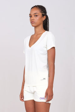 Women's Deep V-Neck T-Shirt