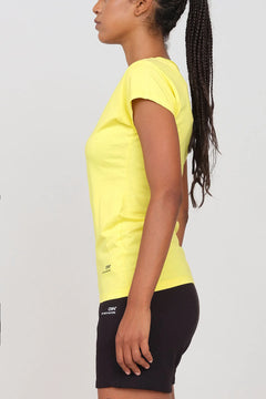 Women's Soft V-Neck T-Shirt Yellow