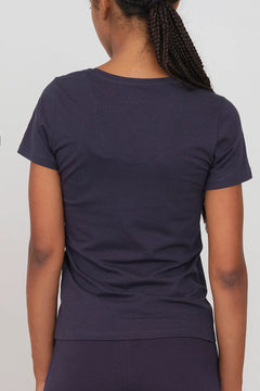 Women's Crewneck T-Shirt Blue
