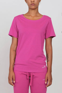 Women's Crewneck T-Shirt Fuchsia