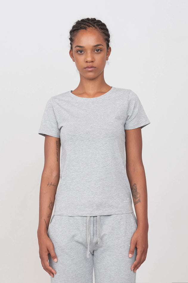 Women's Crewneck T-Shirt Grey