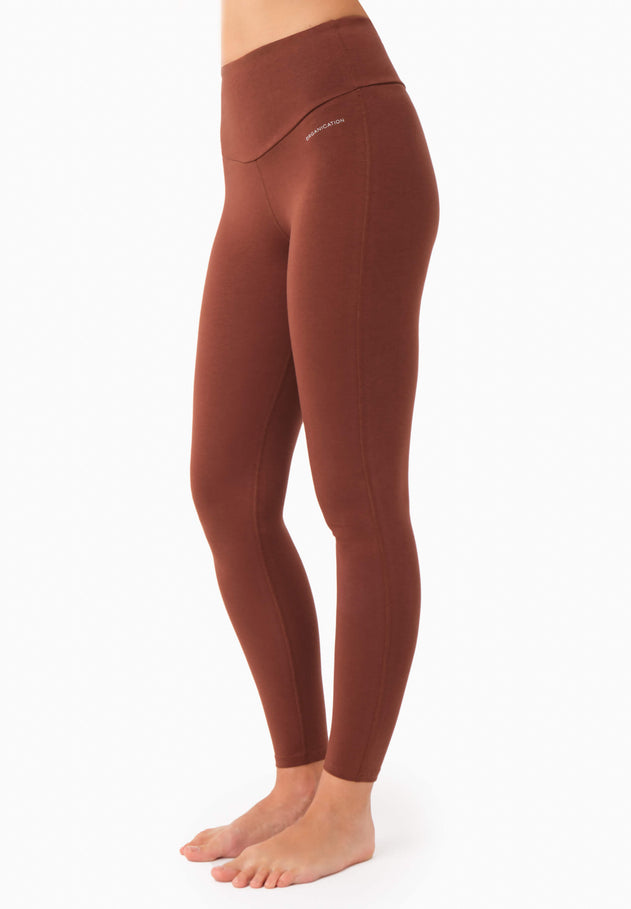 Luccy Training Leggings Coffee Brown