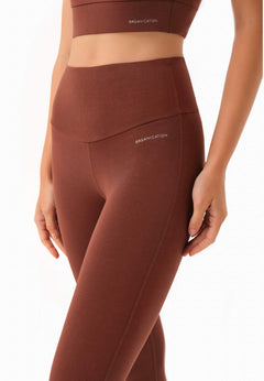 Luccy Training Leggings Coffee Brown
