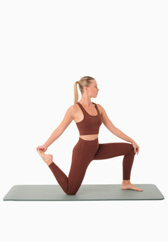 Luccy Training Leggings Coffee Brown