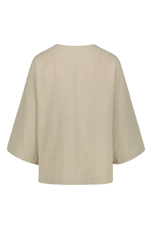 Lappo Linen-Cotton Shirt Natural