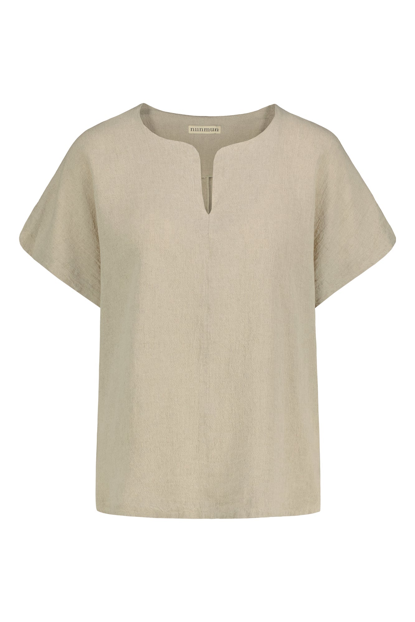 Lappo Linen-Cotton Top Natural