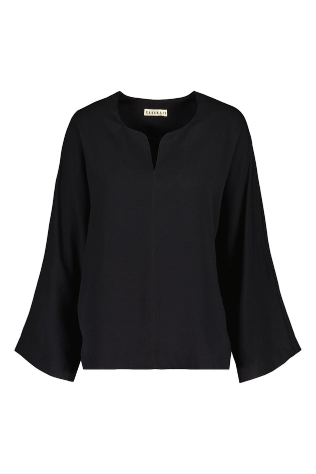 Lappo Blouse Ecovero Raven Black