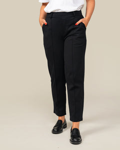 Toive Pleated Pants Black