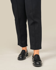 Toive Pleated Pants Black