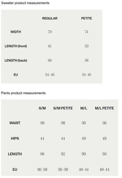 Laumes Merinovilla Neule+Housut Setti Beige