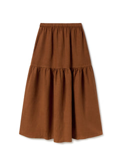 Lehman Skirt Umber Brown