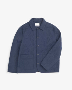 Light Quilt Jacket Dark Navy