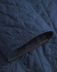 Light Quilt Jacket Dark Navy