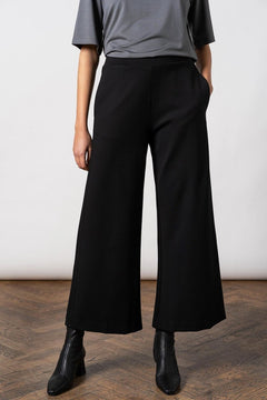 Lottie Wide Pants Black - RESIDUS - IVALO.COM