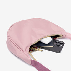 Lua Half Moon Bag Mauve