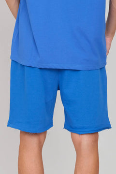 Men's Plush Shorts Cobalt Blue