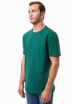 Men's Basic Round Neck T-Shirt Deep Emerald