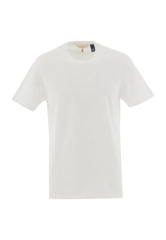 Men's Basic Round Neck T-Shirt Off White