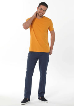 Men's Basic Round Neck T-Shirt Mango