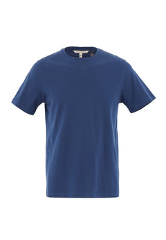 Men's Basic Round Neck T-Shirt Navy
