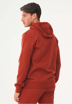 Men's Organic Cotton Hoodie With Kangaroo Pocket Ginger