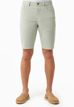 Men's Regular Fit Organic Cotton Shorts Green Moss