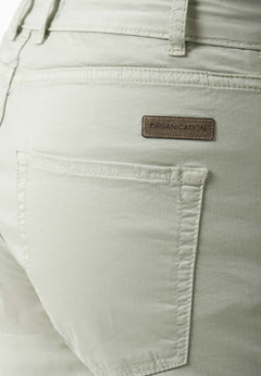 Men's Regular Fit Organic Cotton Shorts Green Moss