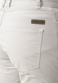 Men's Regular Fit Organic Cotton Shorts Light Grey