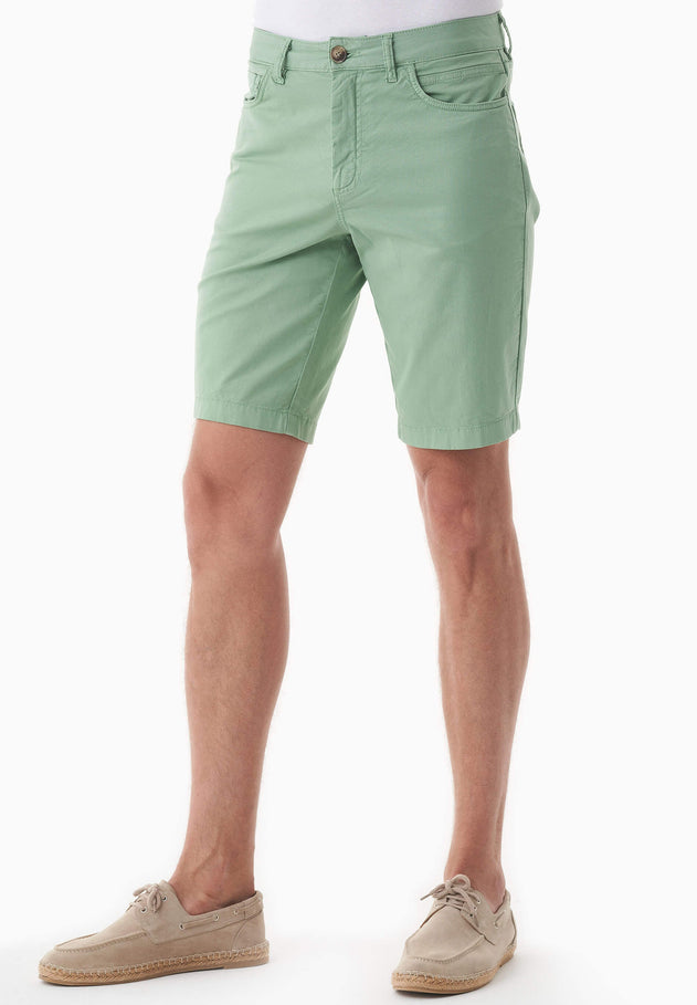 Miesten Regular Fit Shortsit Matcha Green