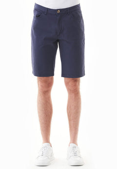 Men's Regular Fit Organic Cotton Shorts Navy