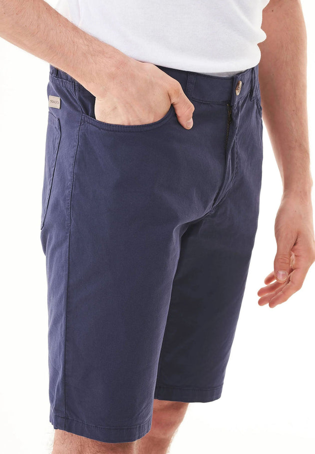 Men's Regular Fit Organic Cotton Shorts Navy