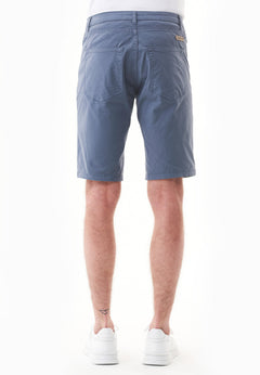 Men's Regular Fit Organic Cotton Shorts Vintage Blue