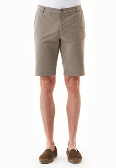 Miesten Slim Fit Chinoshortsit Smokey Olive