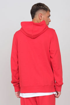 Gauzy Hoodie Red