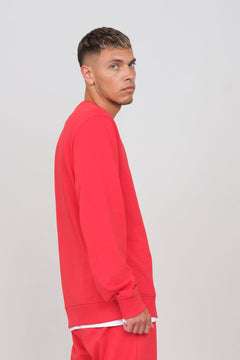 Men's Crewneck Sweatshirt Red