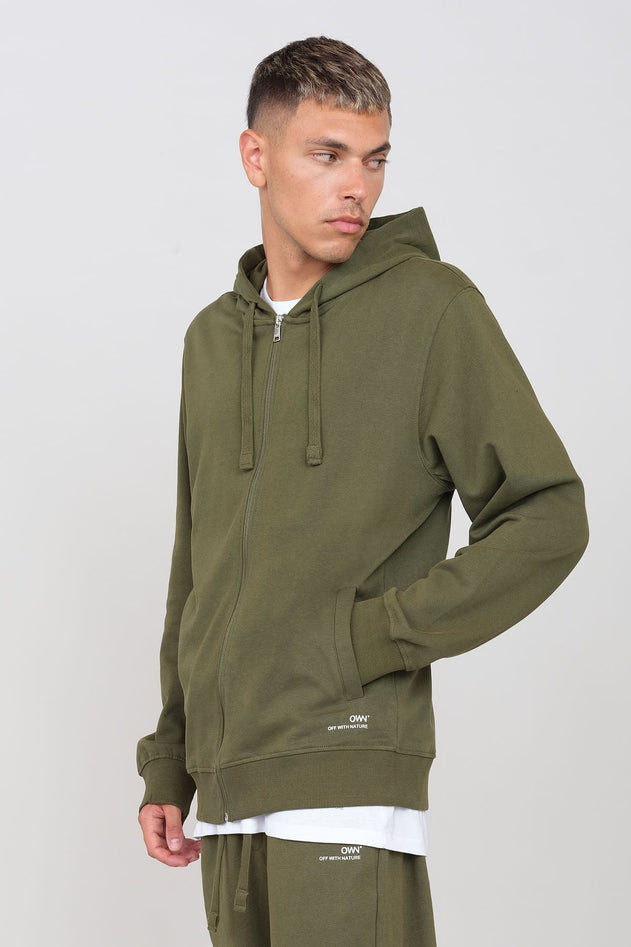 Men's Hoodie With A Zipper
