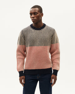 Red wool Guiu sweater