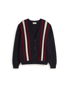 Creed Knitted Cardigan Navy