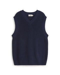 Oliver Relaxed Knitted Vest