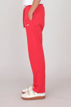 Men's Straight Joggers Red