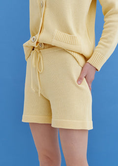 Knitted Cotton Shorts Sun