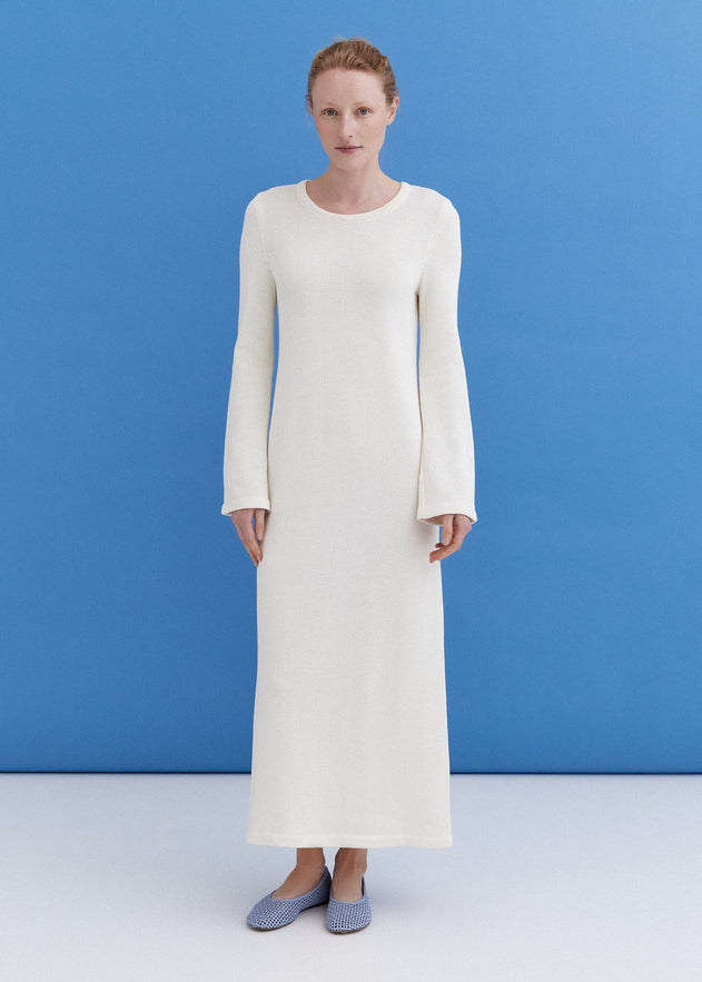 Knitted Cotton Maxi Dress Lily