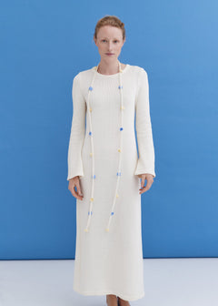 Knitted Cotton Maxi Dress Lily