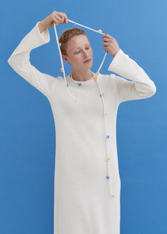 Knitted Cotton Maxi Dress Lily