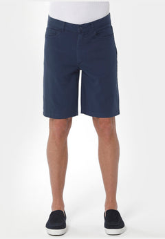 Men's Five-Pocket Organic Cotton Shorts Navy