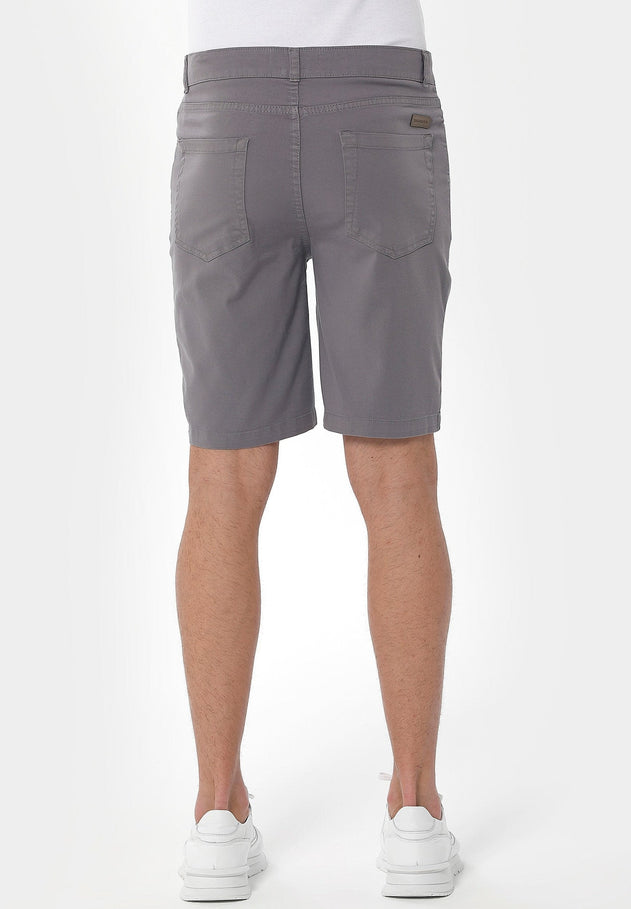 Men's Five-Pocket Organic Cotton Shorts Shadow