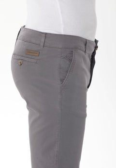 Men's Slim Organic Cotton Chino Shorts Shadow