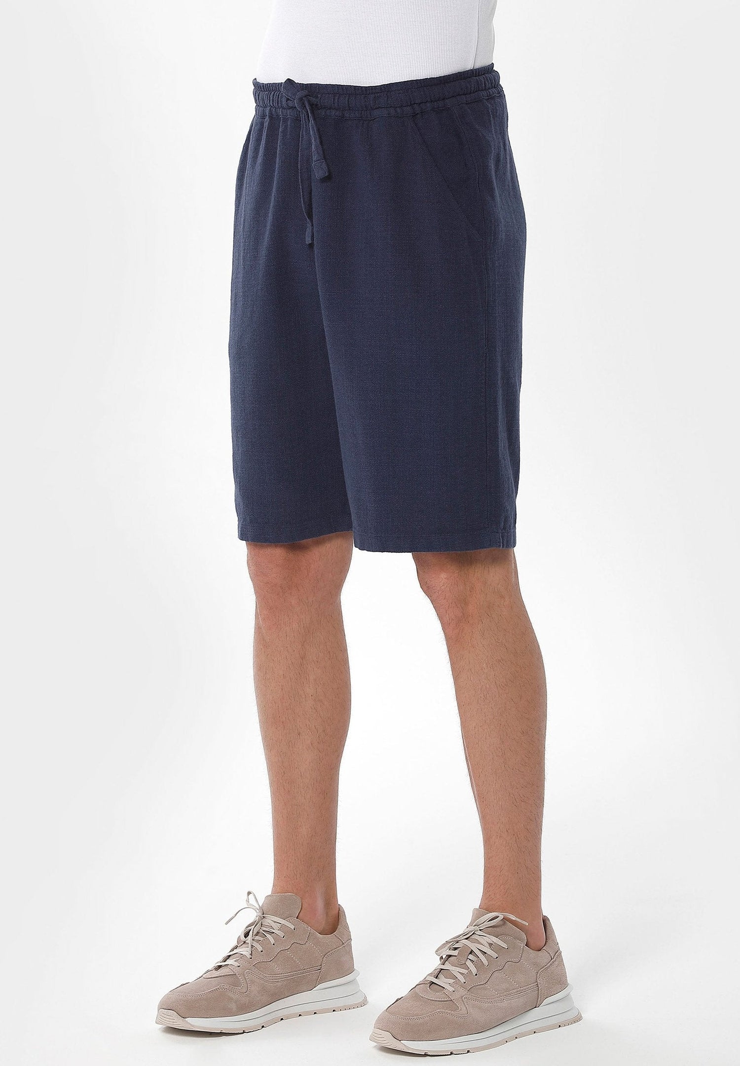 Men's Casual Shorts Navy Blue