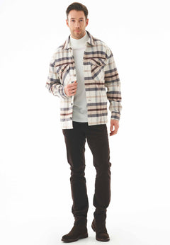 Men's Flannel Overshirt Plaid Multicolor